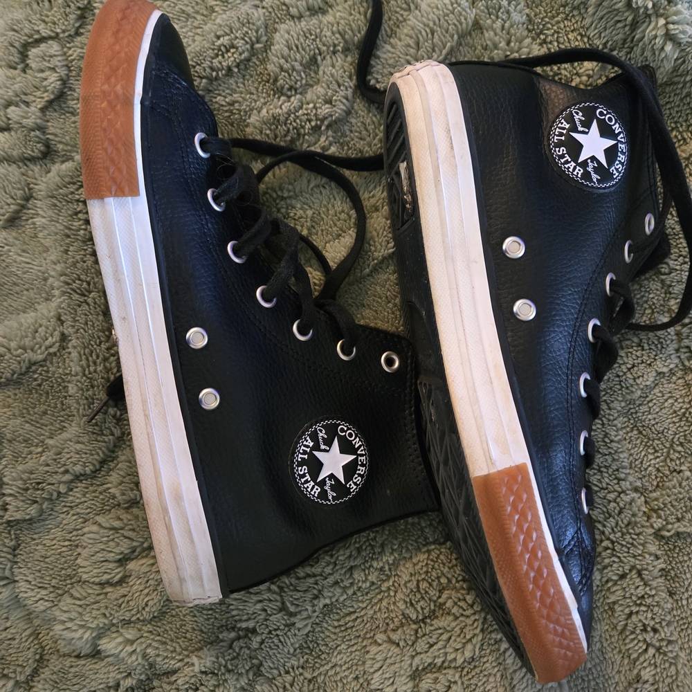 Converse Black High-Top Sneakers